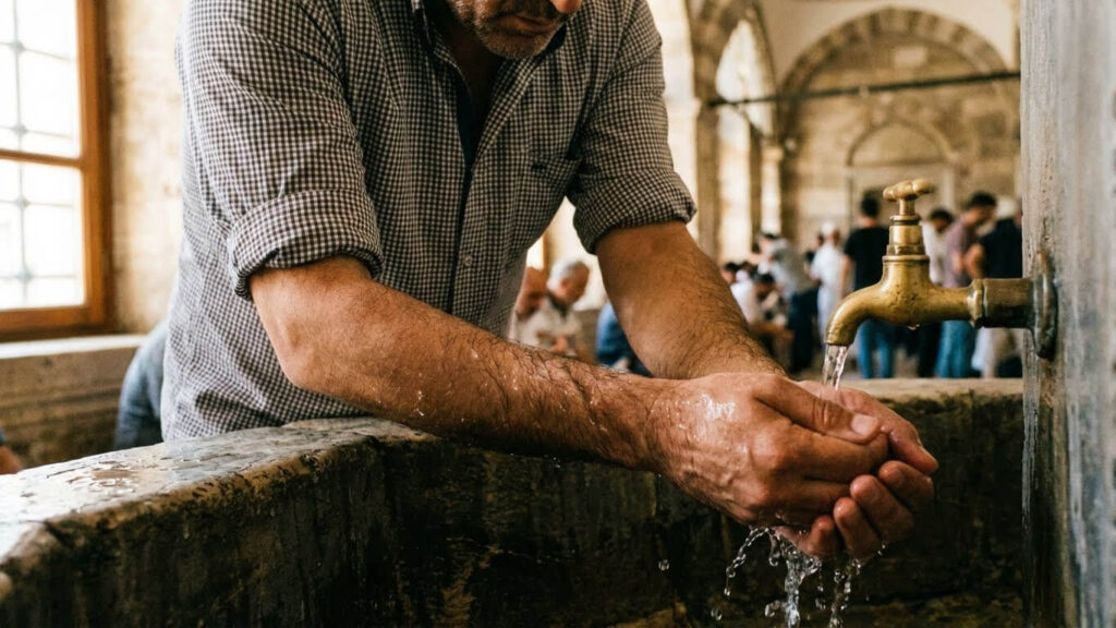 Step by step wudu guide with pictures and common mistakes
